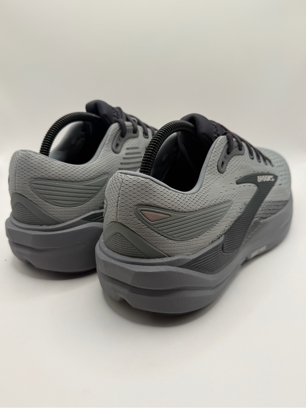 Brooks Ghost Max 3 Mens Size 8.5 4E Extra Wide Gray Road Running Shoes - Picture 9 of 16